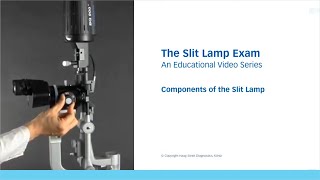 The Slit Lamp Exam – Episode 1 Components of the Slit Lamp [upl. by Enyehc501]