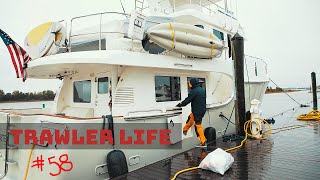 TRAWLER LIFE full time cruising 58 [upl. by Enaamuj558]