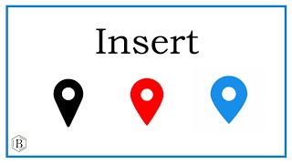 How to Insert the MapLocation Symbol into Word and other software [upl. by Hezekiah]