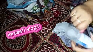 Gift by My Bhabi🌸Skin careMakeupMystery boxIqrasefi vlogs [upl. by Aniroc]