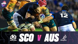 HIGHLIGHTS  Scotland v Australia  One Point Win In Edinburgh  Autumn Nations Series [upl. by Ahsrav48]