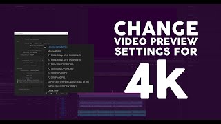 Fix poor quality video previews with 4K footage in Adobe Premiere Pro [upl. by Ydurt348]