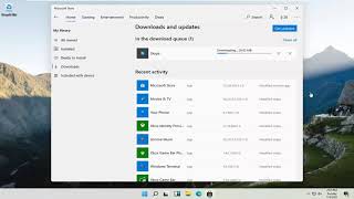 How To Update Microsoft Store Apps On Windows 11 Tutorial [upl. by Annaeerb]