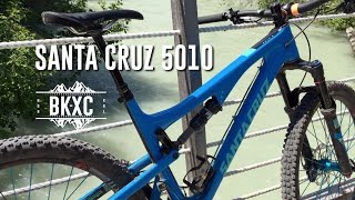 2016 Santa Cruz 5010 C S MTB Test Ride [upl. by Ynnus]