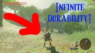 Infinite durability on the Hylian Shield  Zelda BotW Mod  Joronaud [upl. by Atteval]