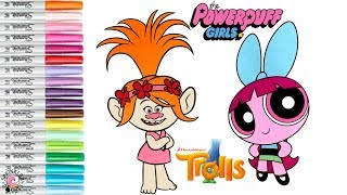 Powerpuff Girls Color Swap Blossom Dreamworks Trolls Poppy PPG  SPRiNKLED DONUTS [upl. by Dickinson144]