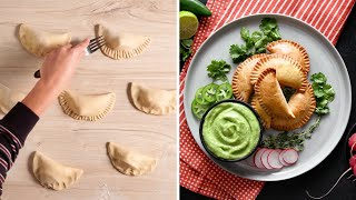 How To Make Perfect Empanadas From Scratch  Tastemade [upl. by Zeuqram]