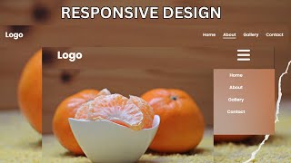 A Practical Guide to Responsive Web Design for Beginners  Responsive Navbar [upl. by Enilasor]