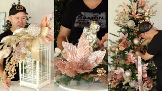 5 GLAM Christmas Decorations Ideas  How To Make Easy Christmas DIYS  Ramon At Home [upl. by Simson507]