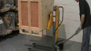 HST 0809 Manual High Lift Pallet truck [upl. by Oileve86]