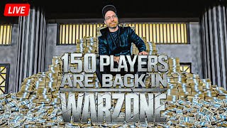 150 Players Are Back in Warzone [upl. by Aisereht]