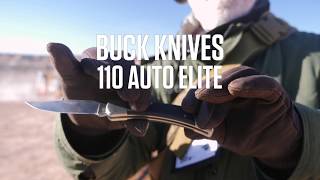 Buck Knives 110 Auto Elite [upl. by Eniale]