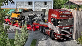 Through the Narrow Streets of Germany  ets2 152 [upl. by Ozzy]