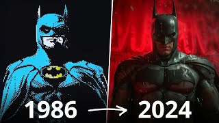 Evolution of BATMAN Games in 35 Years 19862024 [upl. by Chappell]