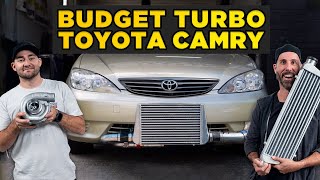 Worlds cheapest Turbo Kit on a Camry [upl. by Ycul]