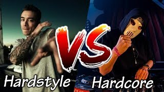 HARDSTYLE VS HARDCORE 1 [upl. by Pippas600]