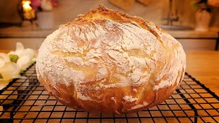 Selbstgebackenes Brot dessen Essen mir nie langweilig wird Brot in 5 Minuten Brot backen [upl. by Ferriter918]