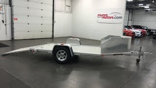 2013 Aluma Trailer TK1 SOLD Trike Bike ATV Hauler Aluminum wRamp Munro Motors [upl. by Quennie399]