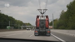 Alemania estrena autopista eléctrica [upl. by Eleinad86]