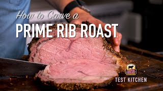 How to Carve a Prime Rib Roast [upl. by Llerrom]