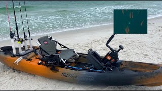 How to Kayak Fish the Navarre Beach Reef Formation [upl. by Llertnom]