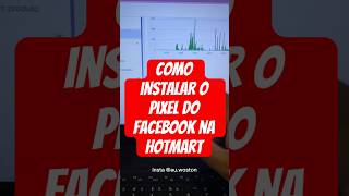 Como instalar o pixel do Facebook na Hotmart  em 1 MINUTO [upl. by Ojiram708]