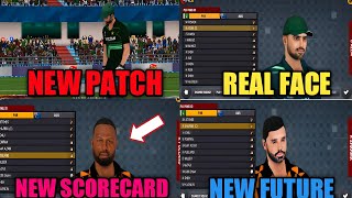 WCC 2 New Patch Release 🔥 WCC 2 New Update Real Face New Jersey New Future Scoreboard Etc [upl. by Wolbrom]