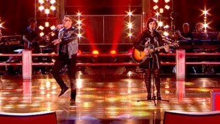 The Voice UK 2013  Moni Tivony Vs Emily Worton Battle Performance  Battle Rounds 3  BBC [upl. by Godewyn806]