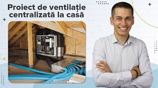 Proiect de Ventilație Centralizată cu Recuperare de Caldură Ensy [upl. by Rehtaef]