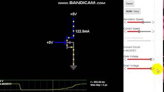 N Channel Mosfet Transistor Animation [upl. by Anitahs]