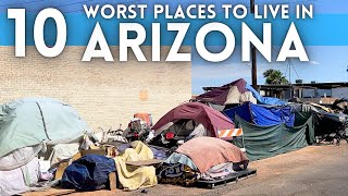 Worst Places to Live in Arizona 2024 [upl. by Llerrot427]