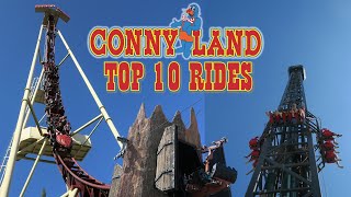 Top 10 Rides at ConnyLand [upl. by Nollaf]