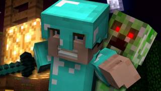 quotRevengequot  A Minecraft Parody of Ushers DJ Got Us Fallin In Love Music Video [upl. by Ecahc]