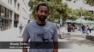 Meet Mussie Tariku from the Laney College International Student Department [upl. by Ltney]