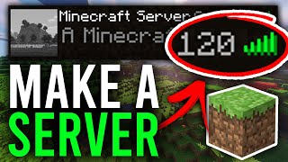 How To Make A Minecraft Server For Free Guide  Create A Minecraft Server 2023 [upl. by Sofie40]