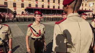 Su Alteza Real la Princesa de Asturias recibe el sable de oficial [upl. by Esilram510]