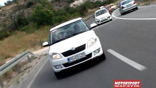 Skoda FABIA 16 TDI test review by Motorsport Magazin [upl. by Lenna738]