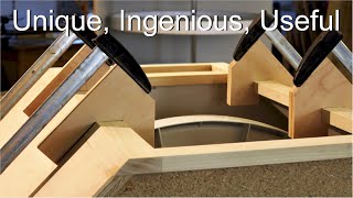 Six Ingenious Cabinetmaking Tips amp Jigs [upl. by Joacima]