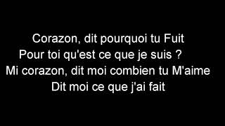 Maître gims corazon paroles [upl. by Nylavad]