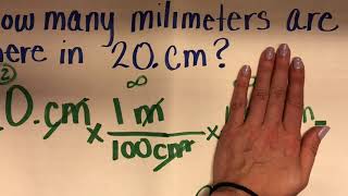 Metric Conversions using Dimensional Analysis [upl. by Deck110]