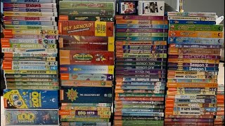 My Complete Nickelodeon DVD and BluRay Collection 2020 Update [upl. by Sualakcin]