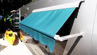 How To Install an RV Window Awning AampE  Dometic [upl. by Sualohcin]