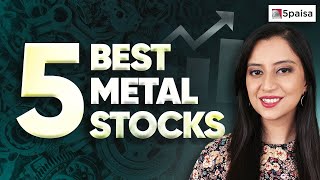 Top 5 Metal Stocks to Buy  5 Best Metal Stocks To Invest In 2023  Metal Stocks [upl. by Sydel]