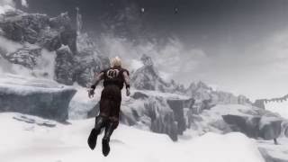 Skyrim Mods PC  Aerial Combat PCEA2 Hover Animations  Flying Spell [upl. by Amal]