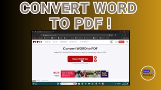 How to Convert Word to PDF [upl. by Zalea59]