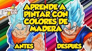 COMO COLOREAR CON COLORES DE MADERA  FÁCIL ✅  APRENDES RÁPIDO [upl. by Meehar]