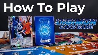 How To Play the DIGIMON Trading Card Game [upl. by Yelime22]