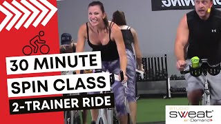 30 Minute Spinning® Class  Fat Burning Indoor Cycling Class [upl. by Rawden]