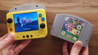 Worlds Smallest Nintendo 64 portable [upl. by Dreddy]