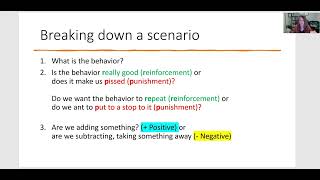 PositiveNegative Reinforcement Punishment Operant ConditioningBreaking Down Practice Questions [upl. by Zerimar]